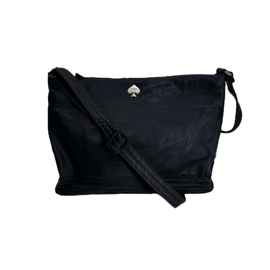 ケイトスペード Kate Spade ショルダーバッグ
 大容量 A4 ナイロン PXRU4255 ブラック 【SS】
 【中古】