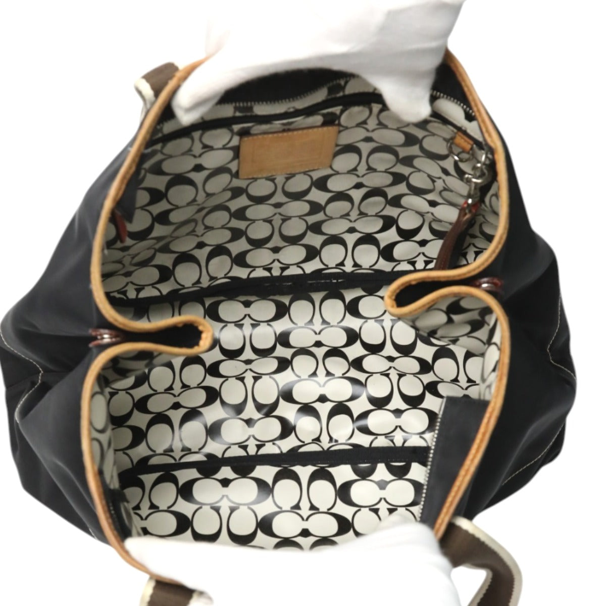 コーチ COACH ハンドバッグ
トートバッグ 肩掛け ハンプトンズウイークエンド ナイロン A3K-5071 ブラック 【SS】
【中古】
