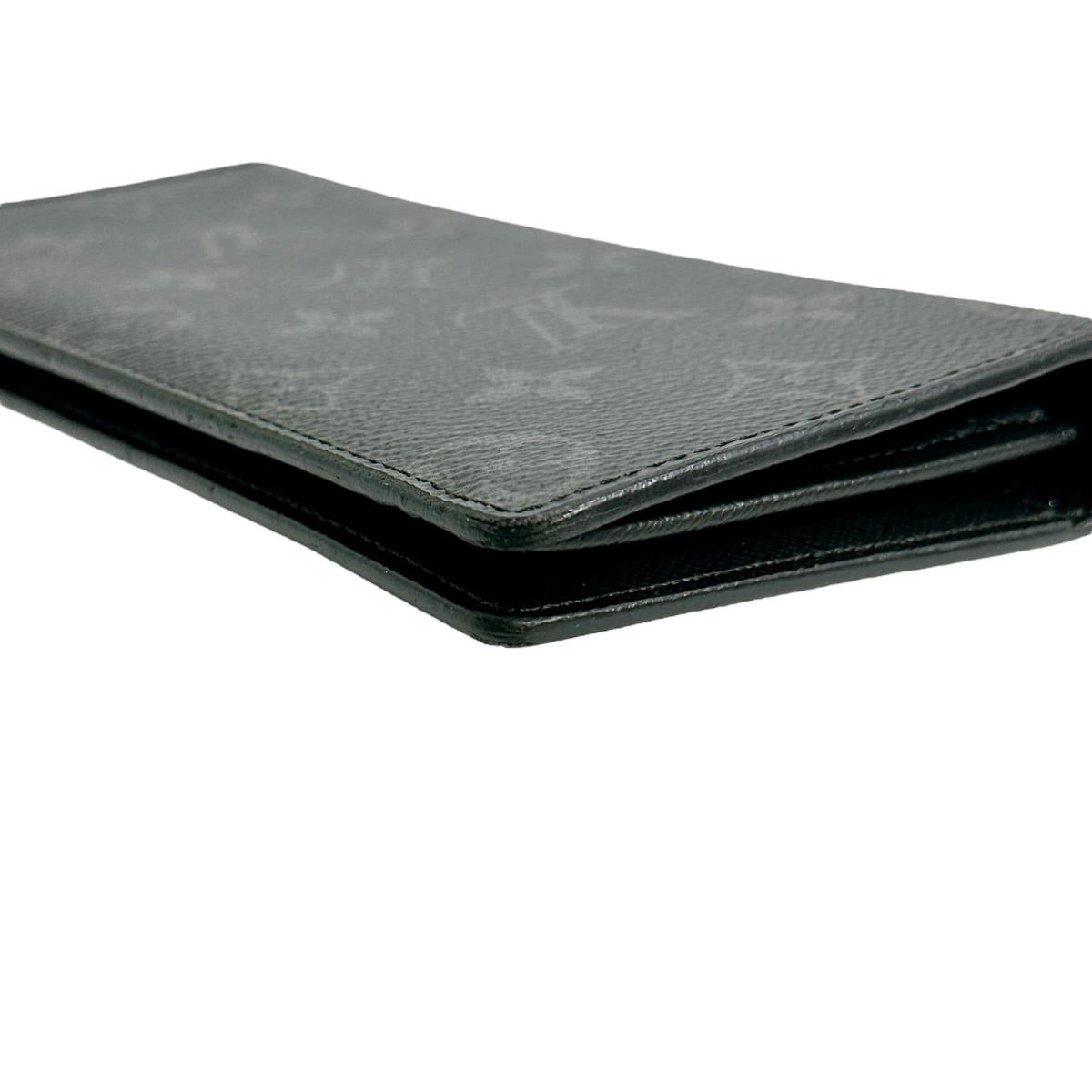 ルイヴィトン LOUIS VUITTON 長財布
二つ折り長財布 エクリプス ポルトフォイユ・ブラザ モノグラムキャンバス M61697 グレー×ブラック LV
【SS】
【中古】