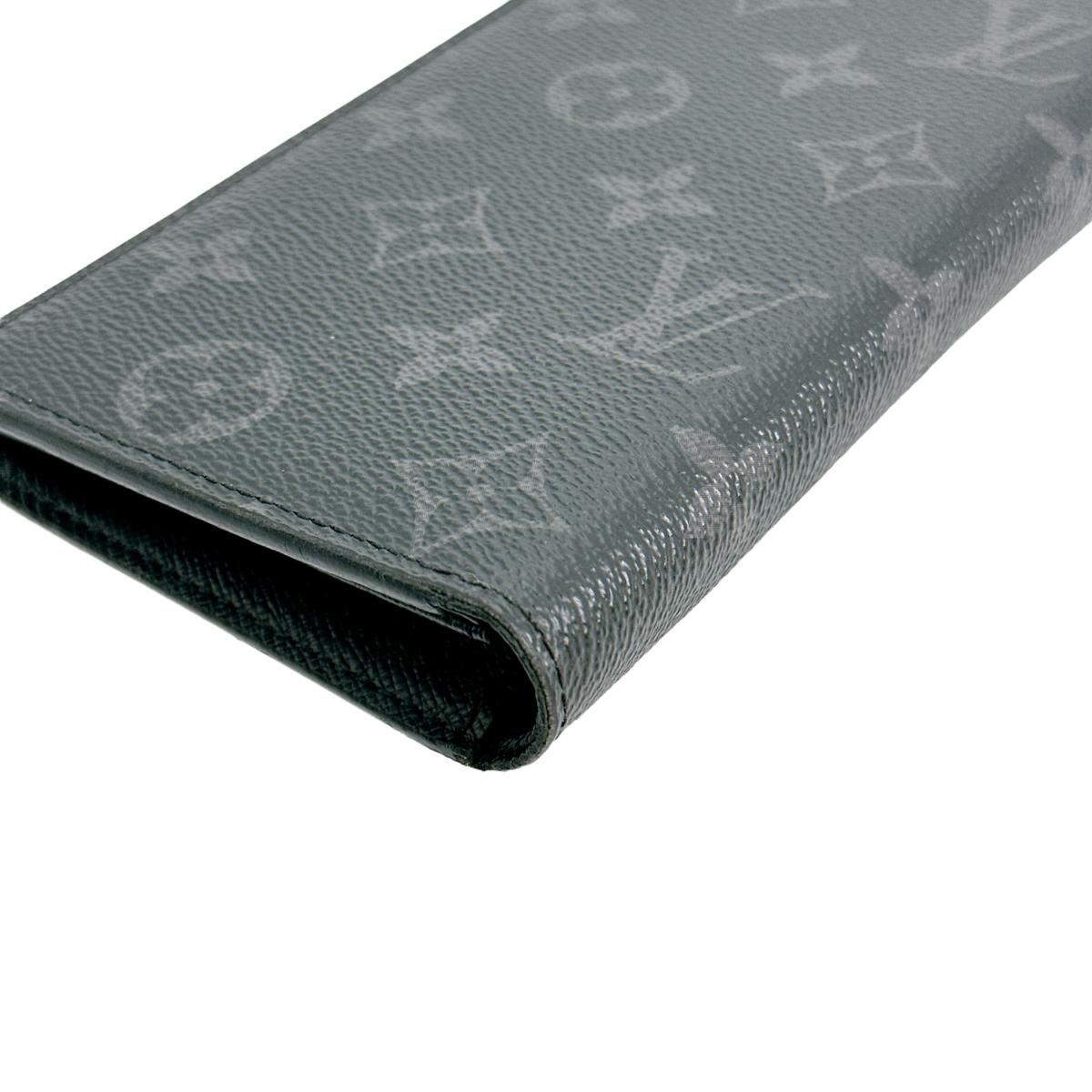 ルイヴィトン LOUIS VUITTON 長財布
二つ折り長財布 エクリプス ポルトフォイユ・ブラザ モノグラムキャンバス M61697 グレー×ブラック LV
【SS】
【中古】