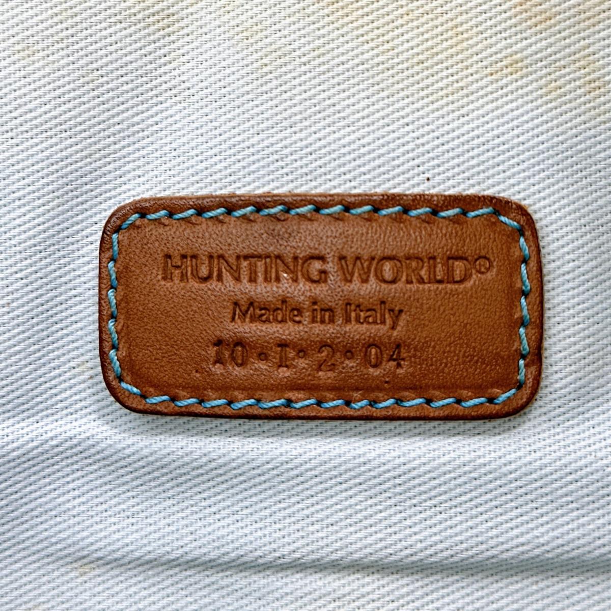 ハンティングワールド HUNTING WORLD トートバッグ
トートバッグ ポーチ付き A4 キャンバス ベージュ 【SS】
【中古】