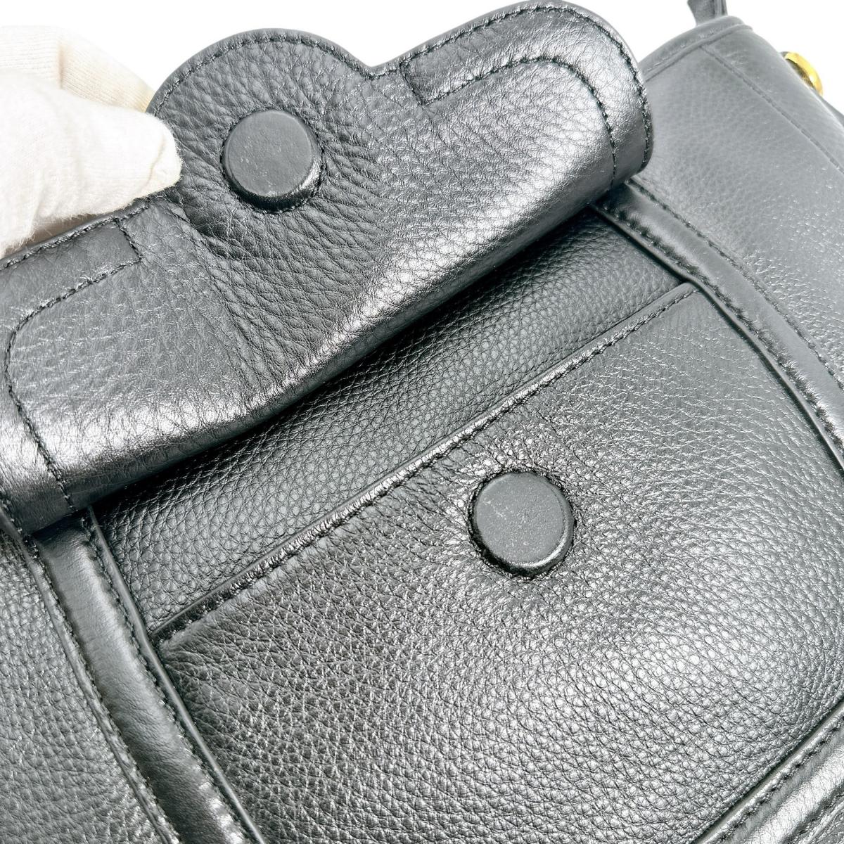 トリーバーチ Tory Burch ハンドバッグ
2WAYバッグ アマンダ ショルダーストラップ付 レザー ブラック 【SS】
【中古】