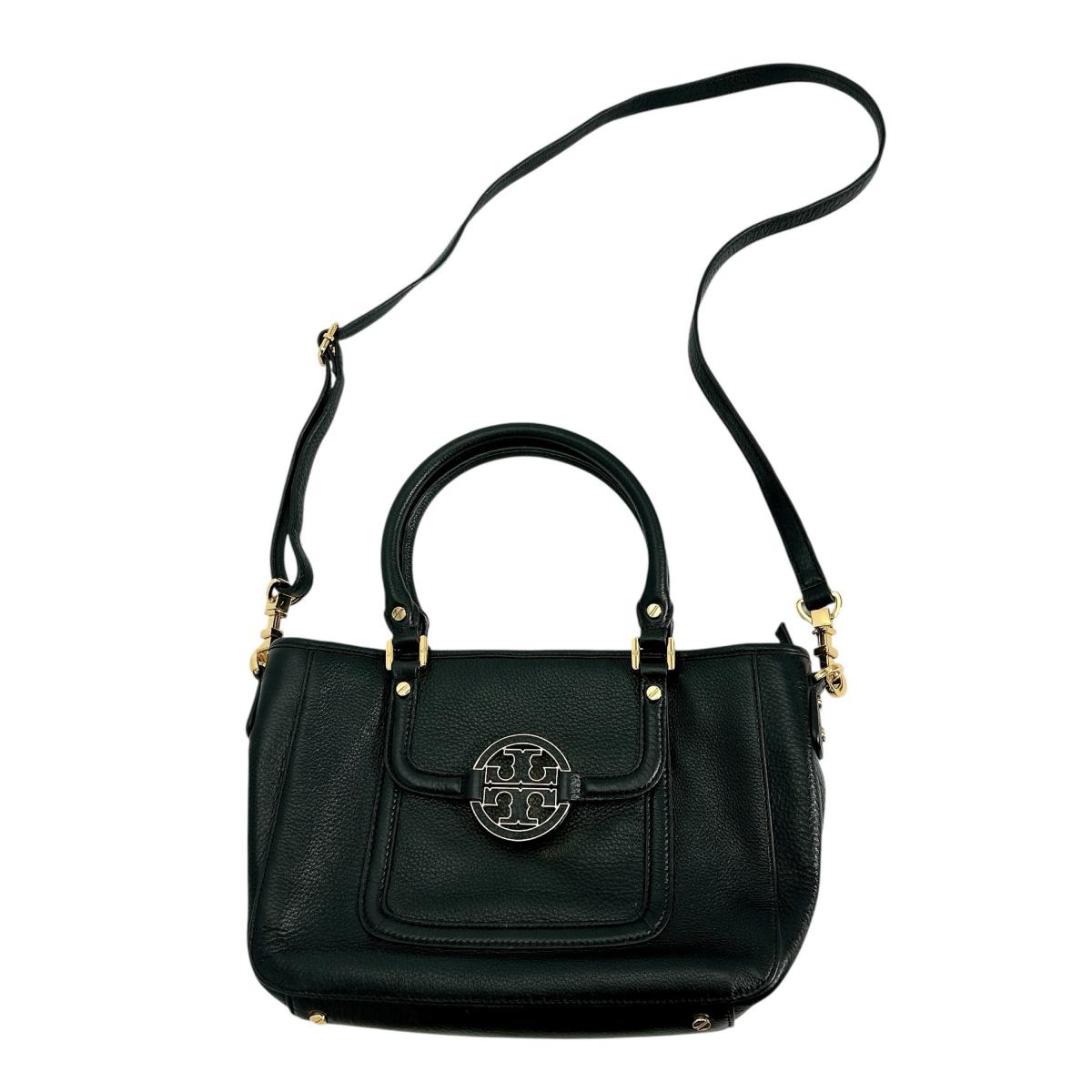 トリーバーチ Tory Burch ハンドバッグ
2WAYバッグ アマンダ ショルダーストラップ付 レザー ブラック 【SS】
【中古】