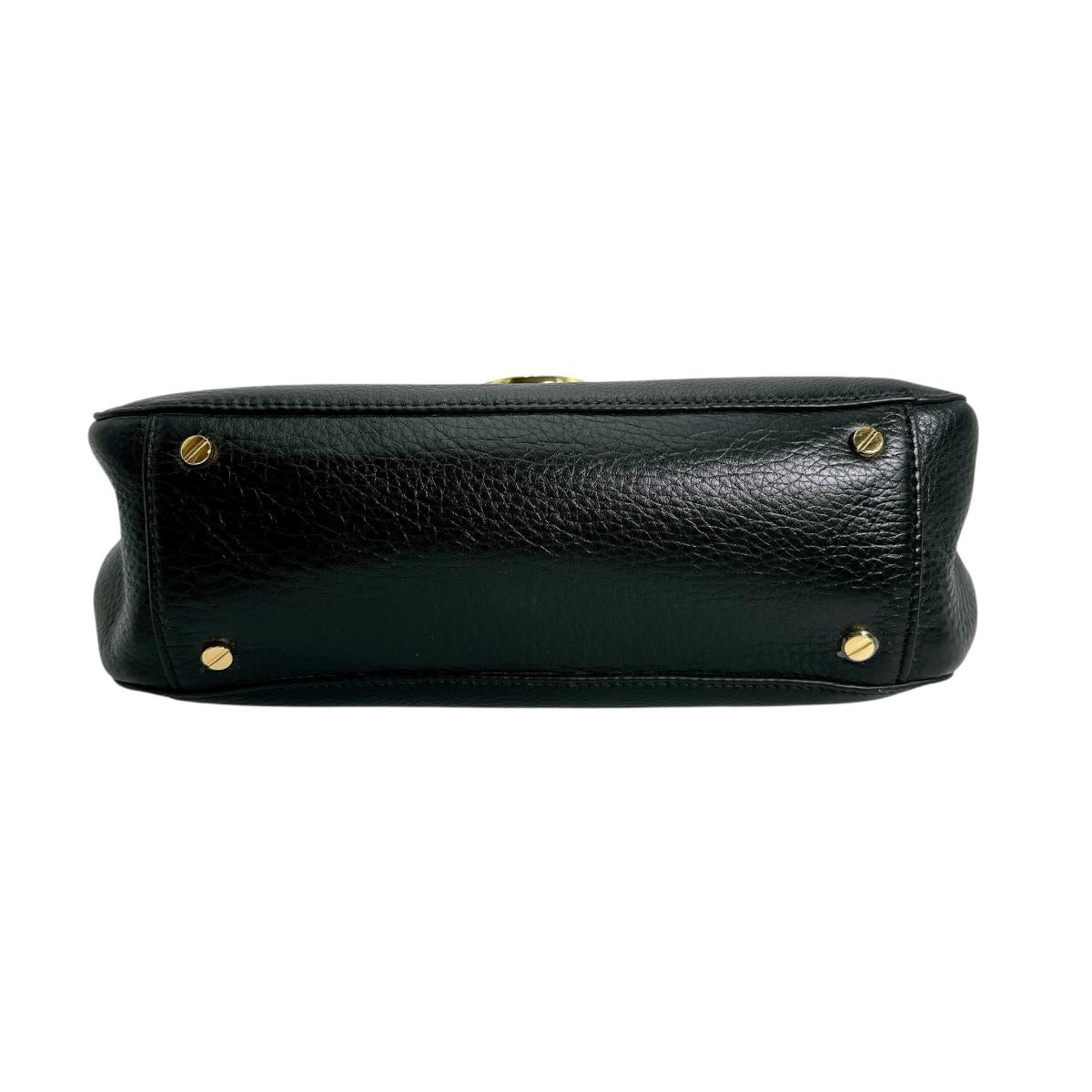 トリーバーチ Tory Burch ハンドバッグ
2WAYバッグ アマンダ ショルダーストラップ付 レザー ブラック 【SS】
【中古】