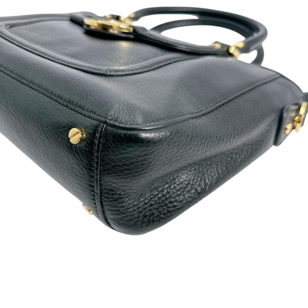 トリーバーチ Tory Burch ハンドバッグ
2WAYバッグ アマンダ ショルダーストラップ付 レザー ブラック 【SS】
【中古】