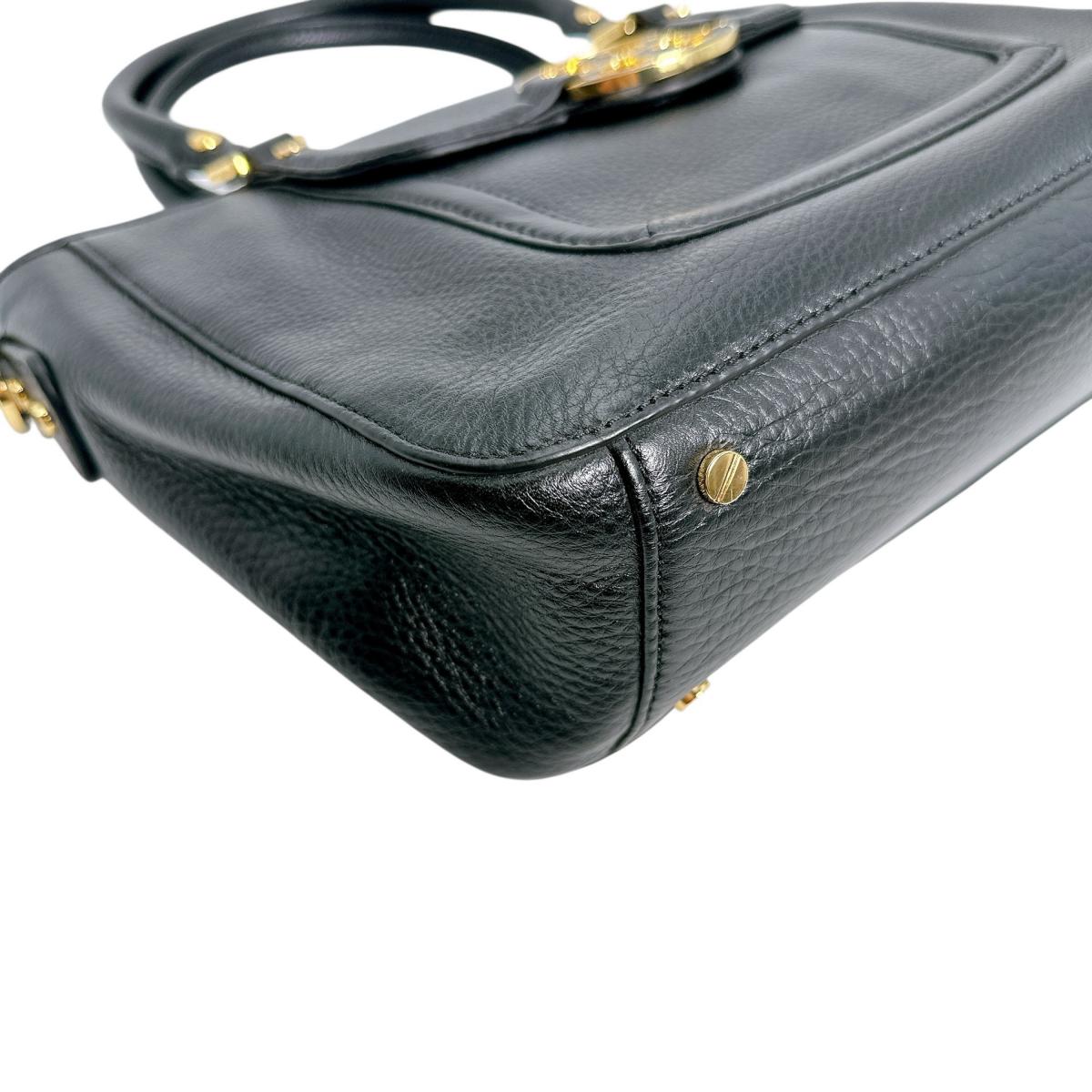トリーバーチ Tory Burch ハンドバッグ
2WAYバッグ アマンダ ショルダーストラップ付 レザー ブラック 【SS】
【中古】