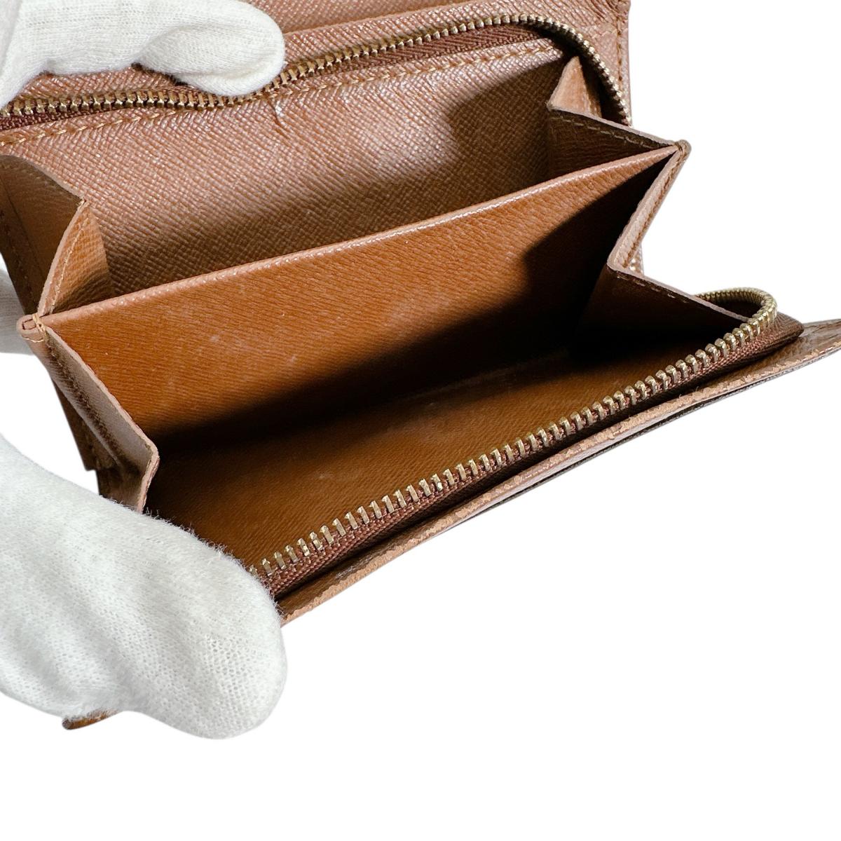 ルイヴィトン LOUIS VUITTON 二つ折り財布
L字ファスナー モノグラム ポルトモネビエ・トレゾール モノグラムキャンバス M61736 ブラウン LV
【SS】
【中古】