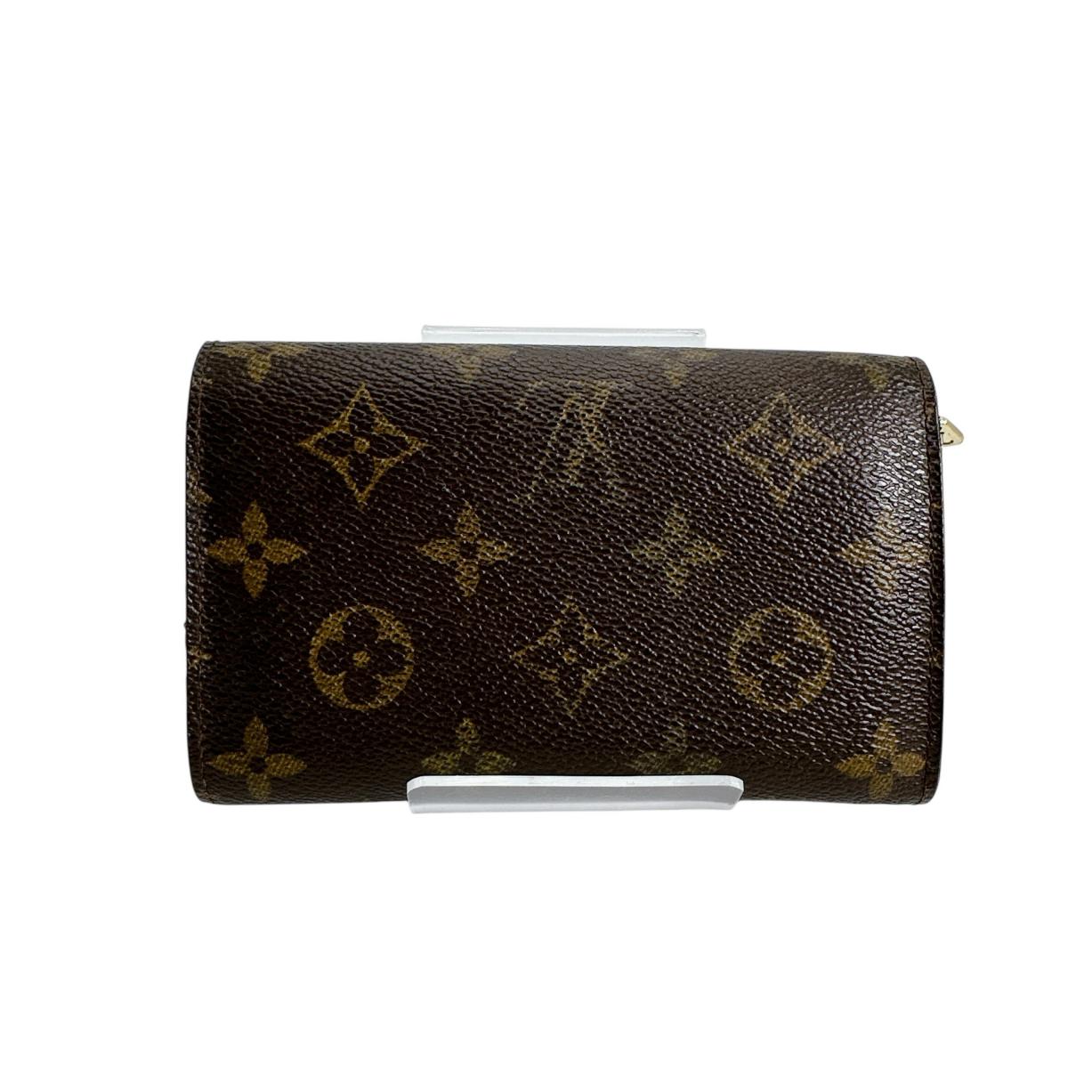 ルイヴィトン LOUIS VUITTON 二つ折り財布
L字ファスナー モノグラム ポルトモネビエ・トレゾール モノグラムキャンバス M61736 ブラウン LV
【SS】
【中古】