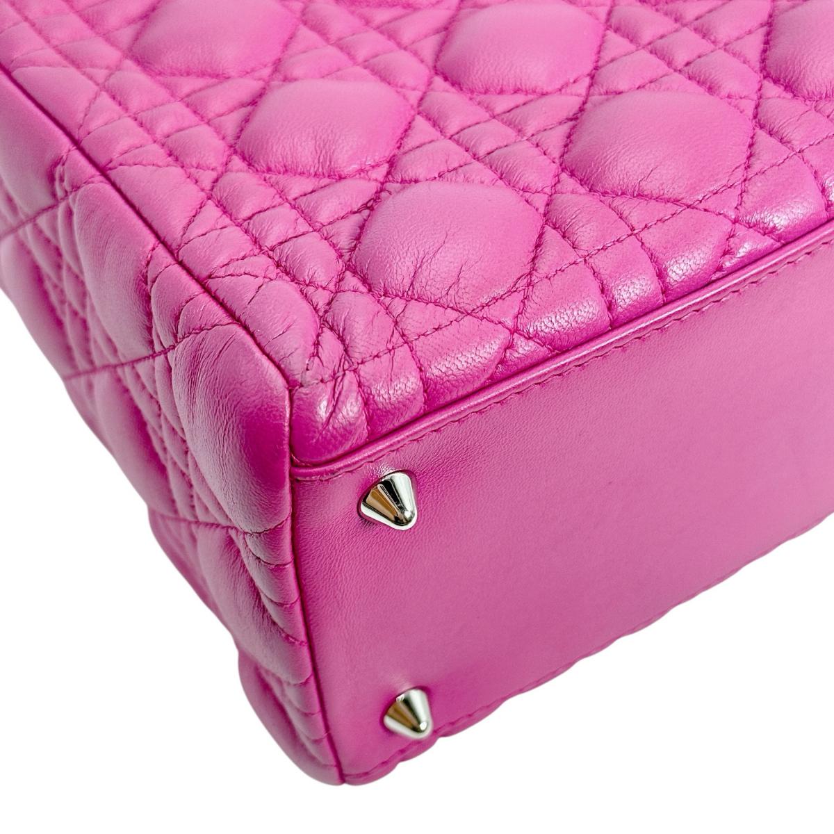 ディオール Dior ハンドバッグ
ショルダーバッグ 2WAYハンドバッグ カナージュ ラムスキン ラムスキンピンク 【SS】
【中古】