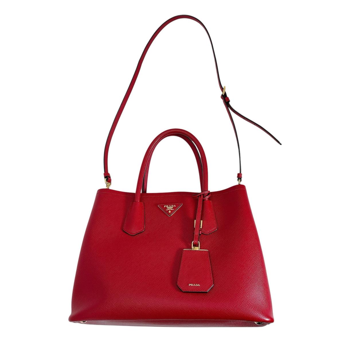 プラダ PRADA ハンドバッグ
ショルダーバッグ サフィアーノ 2wayバッグ 牛革 BN2775 レッド 【SS】
【中古】