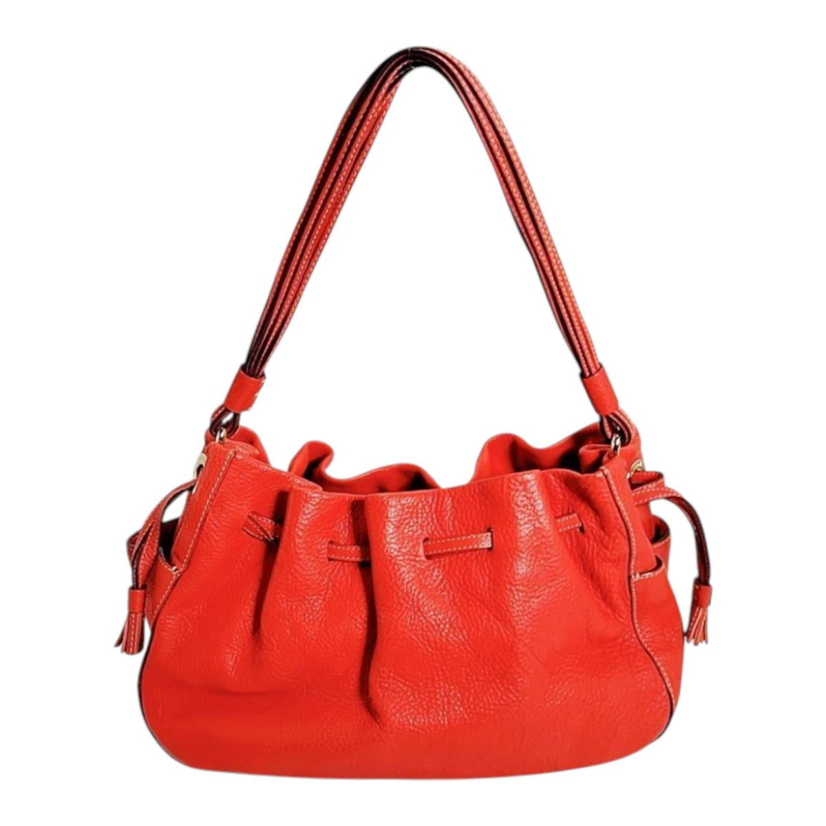 ケイトスペード Kate Spade ハンドバッグ
トートバッグ 巾着型 レザー レッド 【SS】
【中古】
