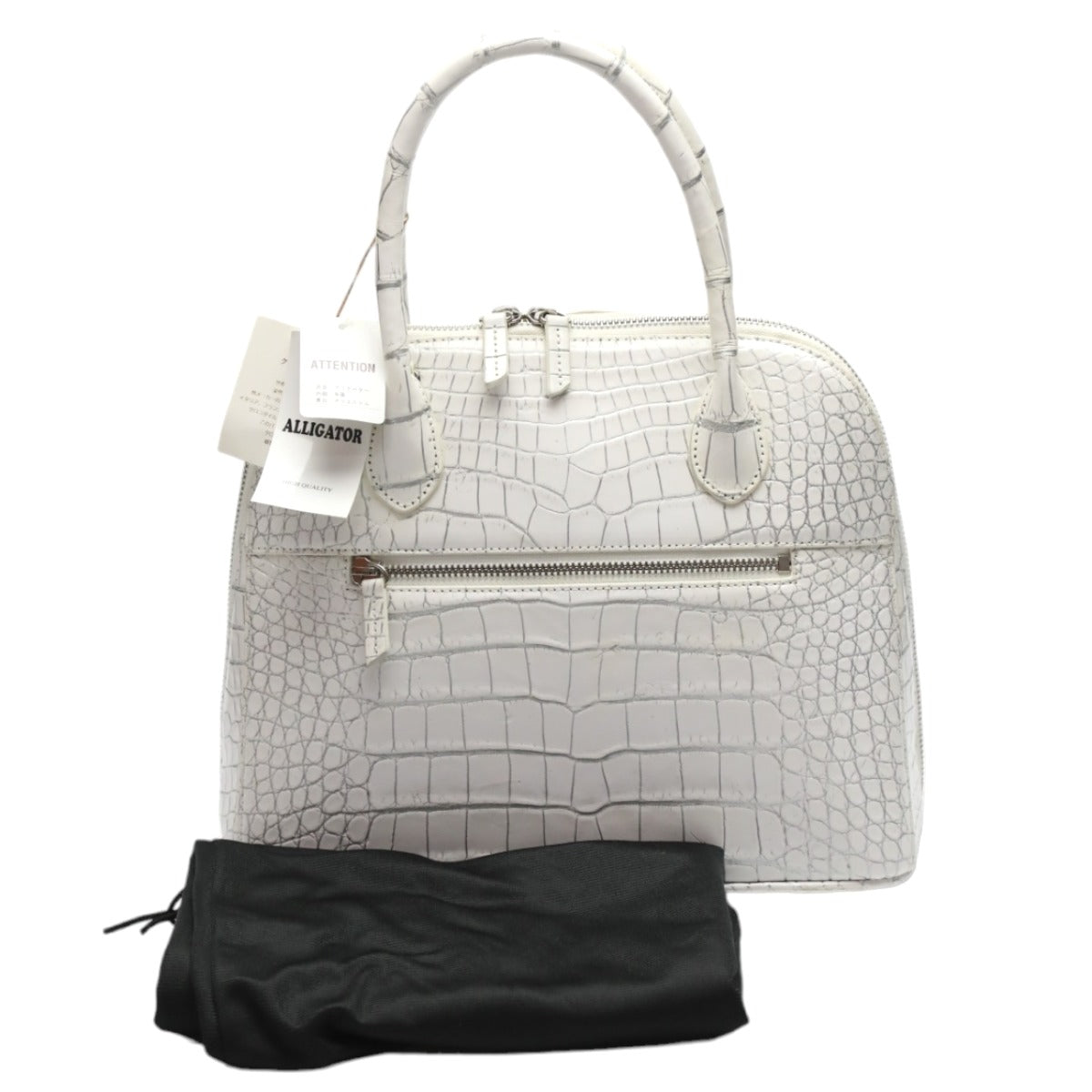 クロコダイル CROCODILE ハンドバッグ
2WAYバッグ クロコダイル LB3119 ホワイト 【SS】