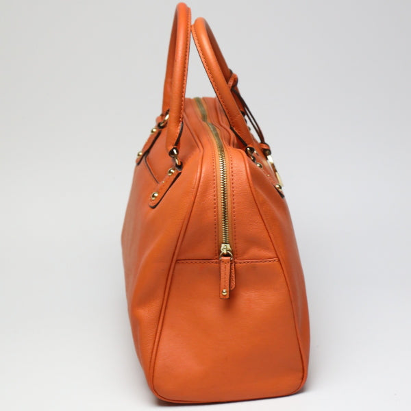 マイケルコース Michael Kors ショルダーバッグ
2WAY ボストンタイプ 斜めかけ オレンジ 【SS】
【中古】