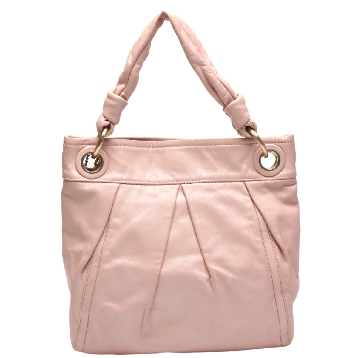 コーチ COACH ハンドバッグ
2way カーフ バックパーカー レザー レザー 13416 ピンク 【SS】
【中古】