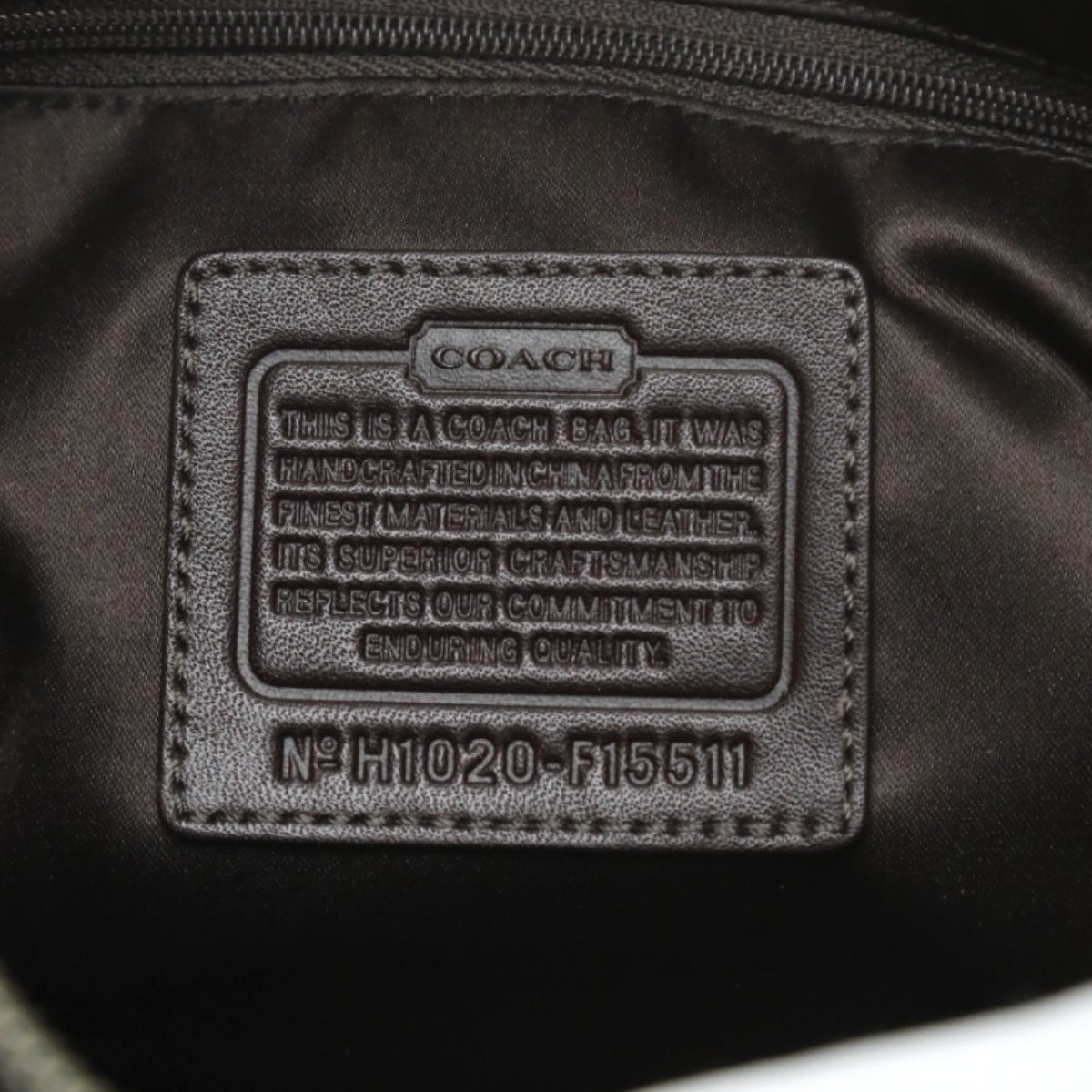 コーチ COACH ショルダーバッグ
シグネチャー ポピー レザー F15511 ブラウン 【SS】
【中古】