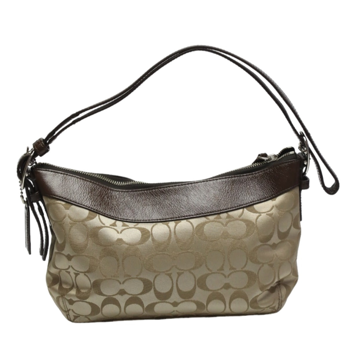 コーチ COACH ショルダーバッグ
シグネチャー ポピー レザー F15511 ブラウン 【SS】
【中古】