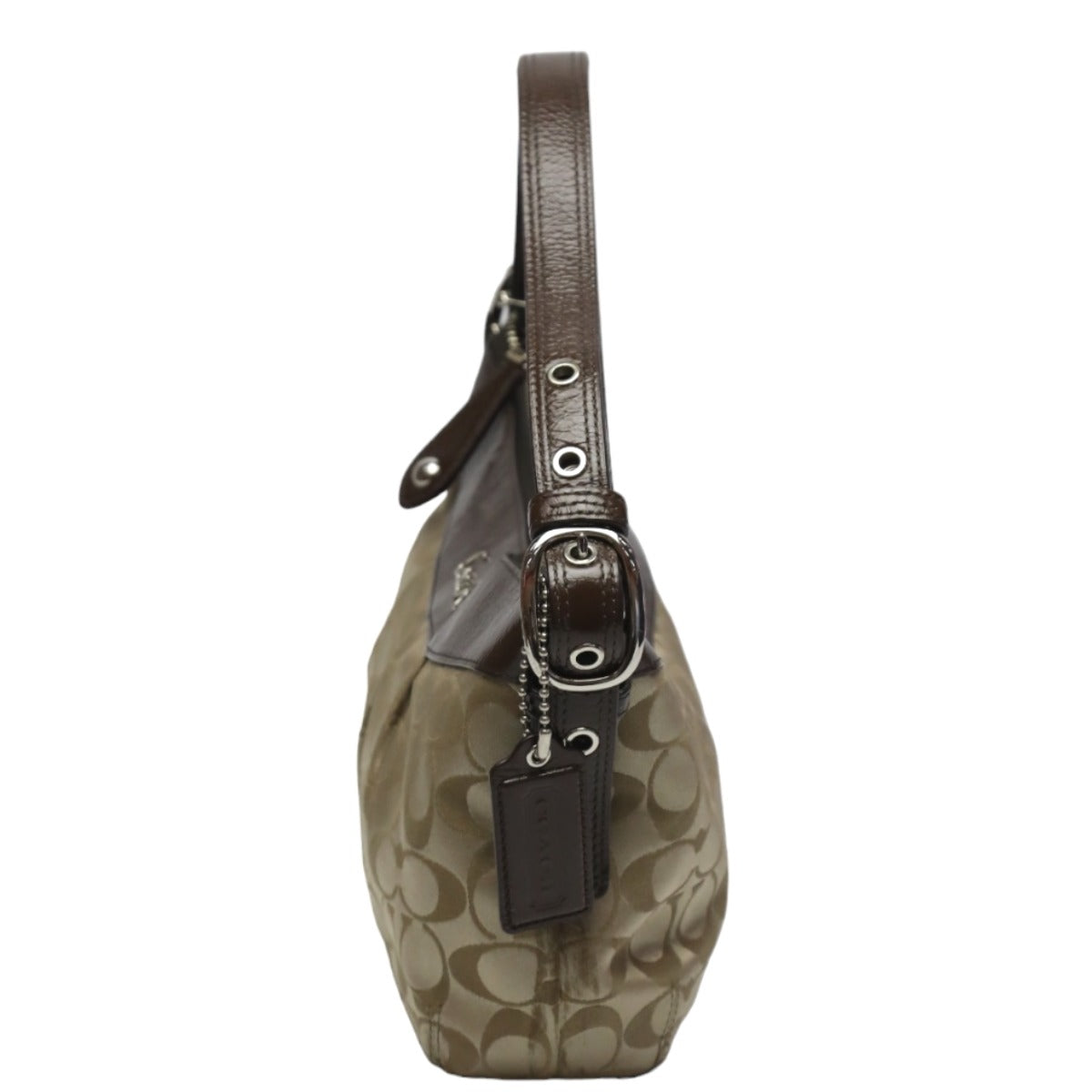 コーチ COACH ショルダーバッグ
シグネチャー ポピー レザー F15511 ブラウン 【SS】
【中古】