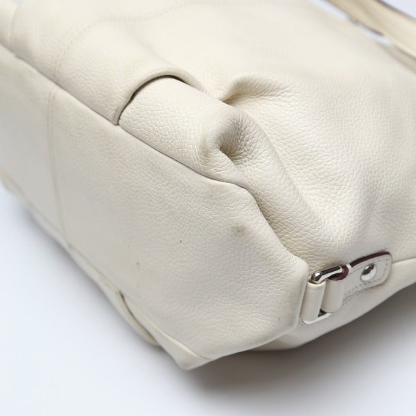 コーチ COACH ショルダーバッグ
2WAY ハンドバッグ ショルダーバッグ レザー レザー F17165 クリーム 【SS】
【中古】