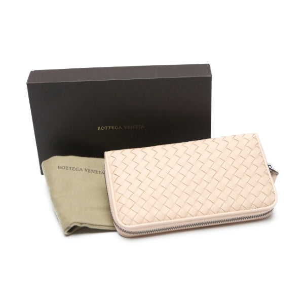 ボッテガヴェネタ BOTTEGAVENETA 長財布
ラウンドファスナー イントレチャート メッシュ イレブン レザー 114076v001n ピンク 【SS】