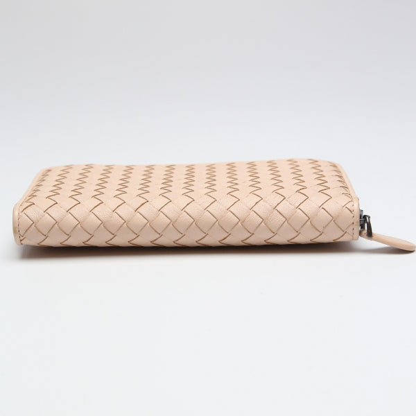 ボッテガヴェネタ BOTTEGAVENETA 長財布
ラウンドファスナー イントレチャート メッシュ イレブン レザー 114076v001n ピンク 【SS】