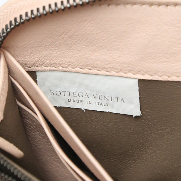 ボッテガヴェネタ BOTTEGAVENETA 長財布
ラウンドファスナー イントレチャート メッシュ イレブン レザー 114076v001n ピンク 【SS】