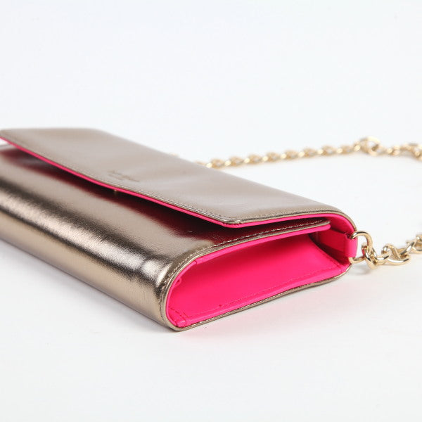 ケイトスペード Kate Spade 長財布
チェーンウォレット 3つ折り長財布 ミニバッグ ゴールド×ピンク 【SS】
【中古】