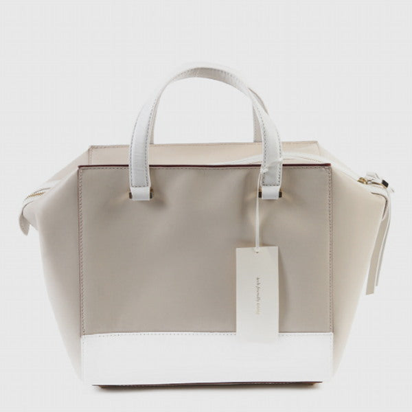 ケイトスペード Kate Spade ハンドバッグ
レザー ベージュ×ホワイト 【SS】
【中古】