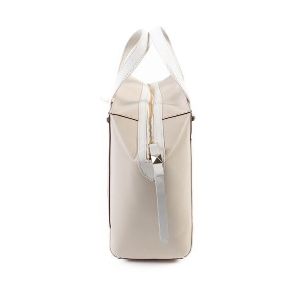 ケイトスペード Kate Spade ハンドバッグ
レザー ベージュ×ホワイト 【SS】
【中古】