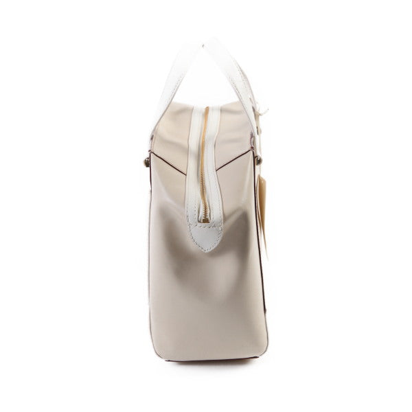 ケイトスペード Kate Spade ハンドバッグ
レザー ベージュ×ホワイト 【SS】
【中古】