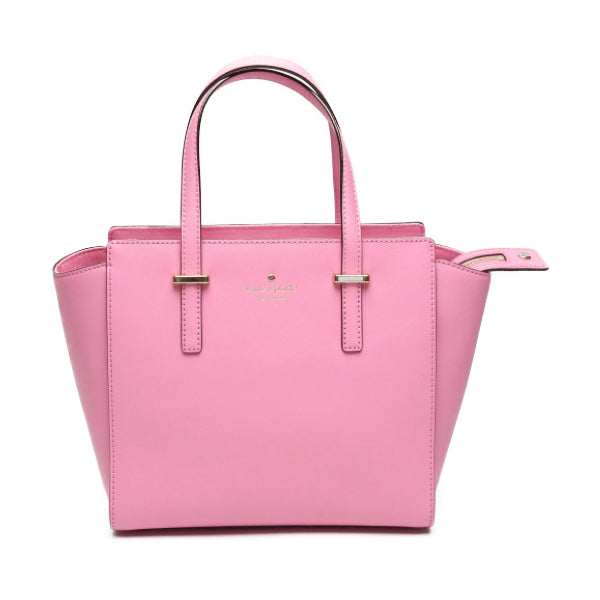 ケイトスペード Kate Spade ハンドバッグ
2WAY ショルダーストラップ付 レザー レザー ピンク 【SS】
【中古】