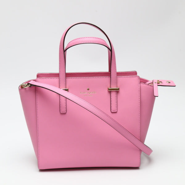 ケイトスペード Kate Spade ハンドバッグ
2WAY ショルダーストラップ付 レザー レザー ピンク 【SS】
【中古】