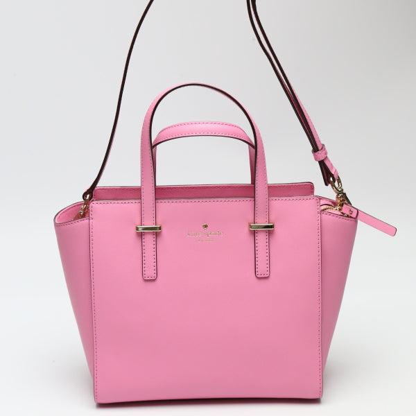 ケイトスペード Kate Spade ハンドバッグ
2WAY ショルダーストラップ付 レザー レザー ピンク 【SS】
【中古】