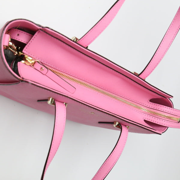 ケイトスペード Kate Spade ハンドバッグ
2WAY ショルダーストラップ付 レザー レザー ピンク 【SS】
【中古】