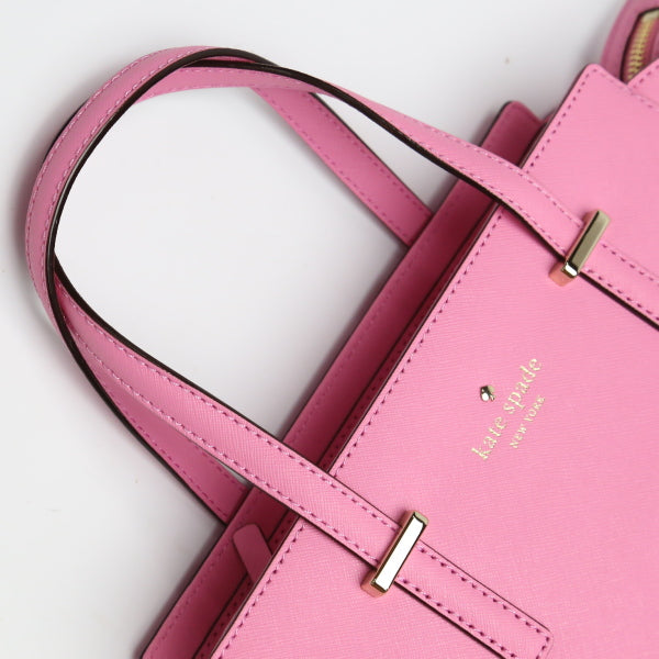 ケイトスペード Kate Spade ハンドバッグ
2WAY ショルダーストラップ付 レザー レザー ピンク 【SS】
【中古】