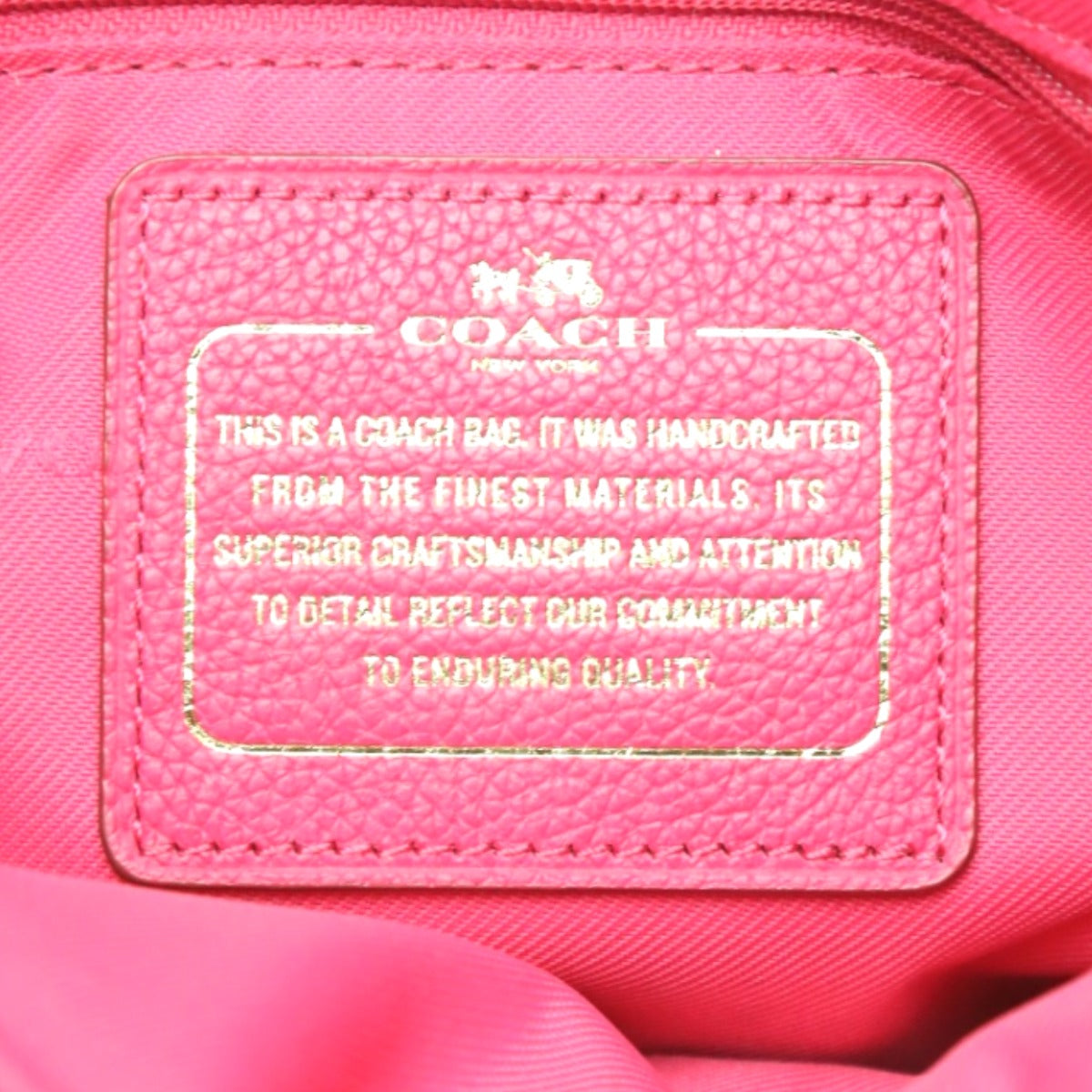 コーチ COACH ショルダーバッグ
斜めがけ カーフ レザー ピンク 【SS】
【中古】
