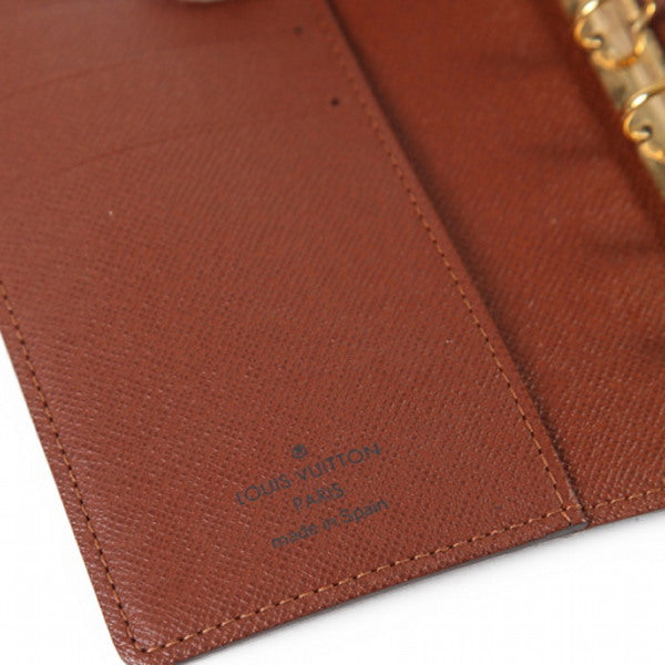 ルイヴィトン LOUIS VUITTON 手帳カバー
6穴 手帳カバー モノグラム アジェンダPM モノグラムキャンバス R20005 ブラウン LV
【SS】
【中古】
