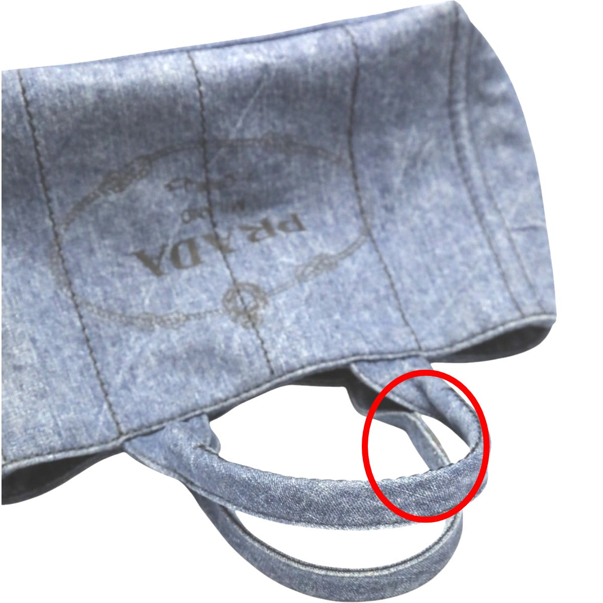 プラダ PRADA トートバッグ
トートバッグ カナパトート デニム 1BG439 ブルー 【SS】
【中古】