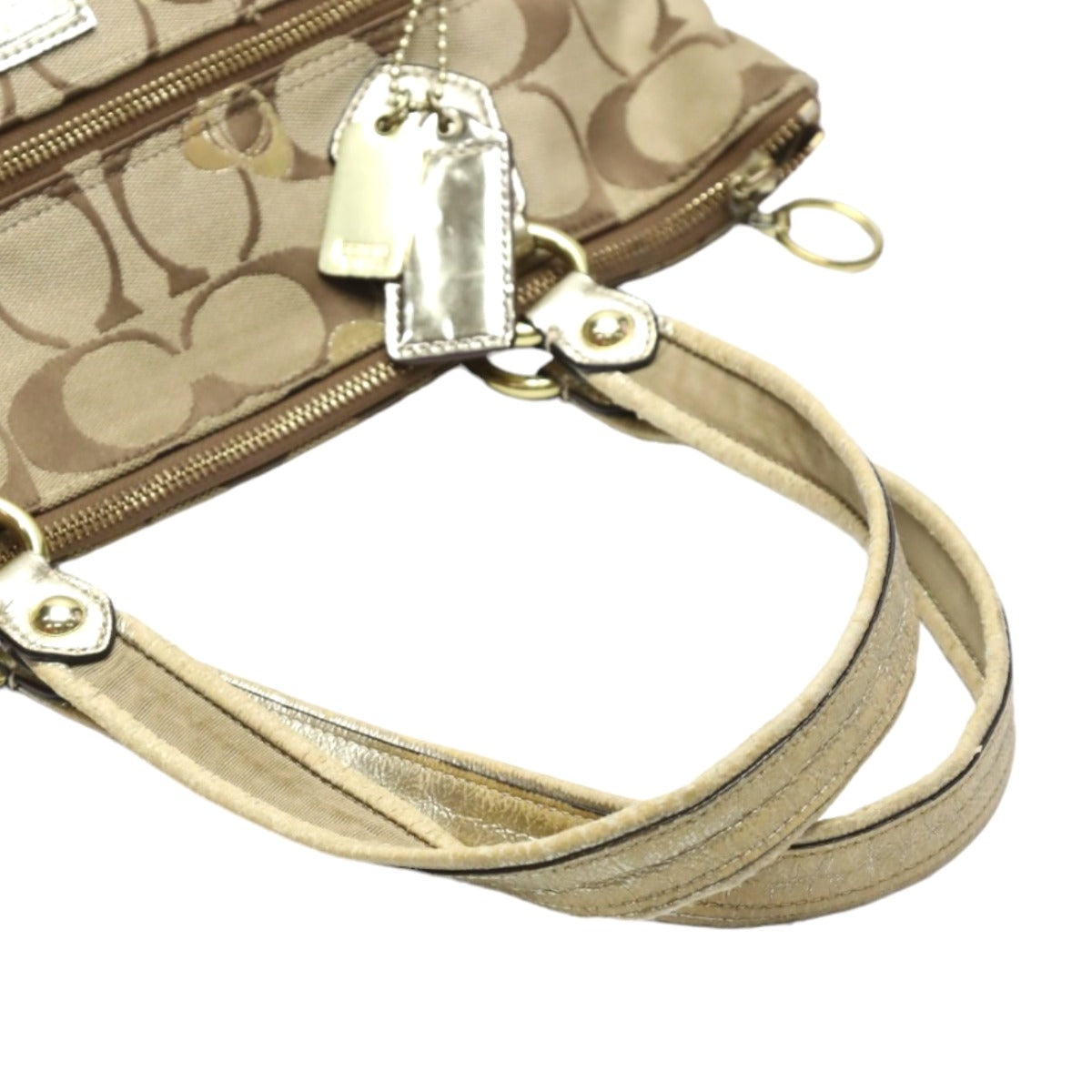 コーチ COACH トートバッグ
ポピー グラム シグネチャー レザー F18711 カーキ×ゴールド 【SS】
【中古】