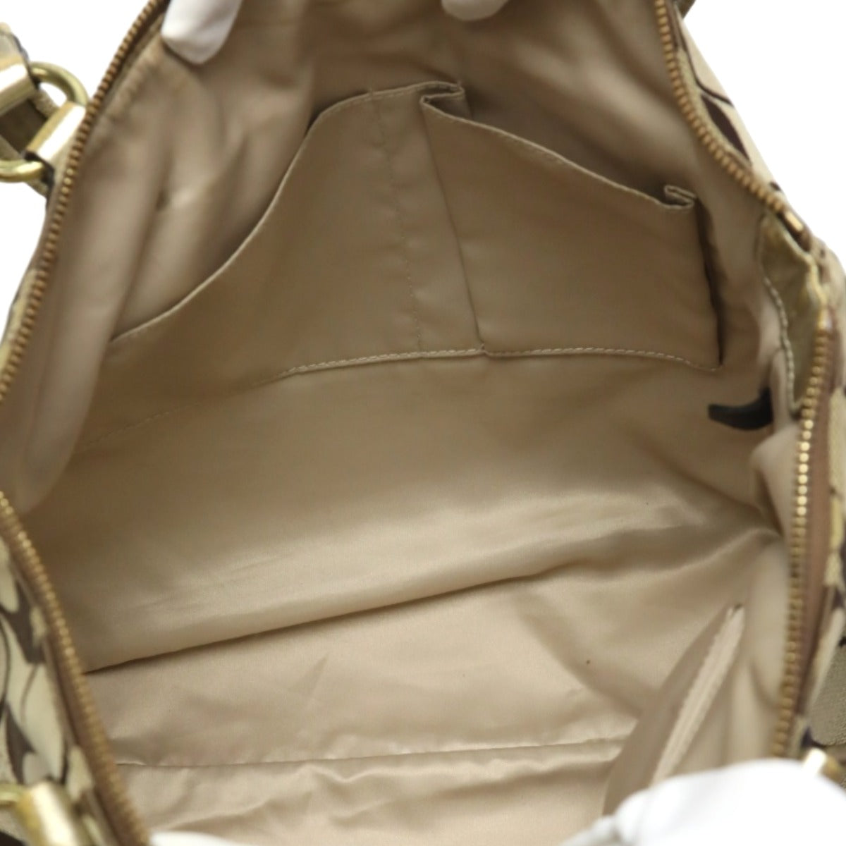 コーチ COACH トートバッグ
ポピー グラム シグネチャー レザー F18711 カーキ×ゴールド 【SS】
【中古】