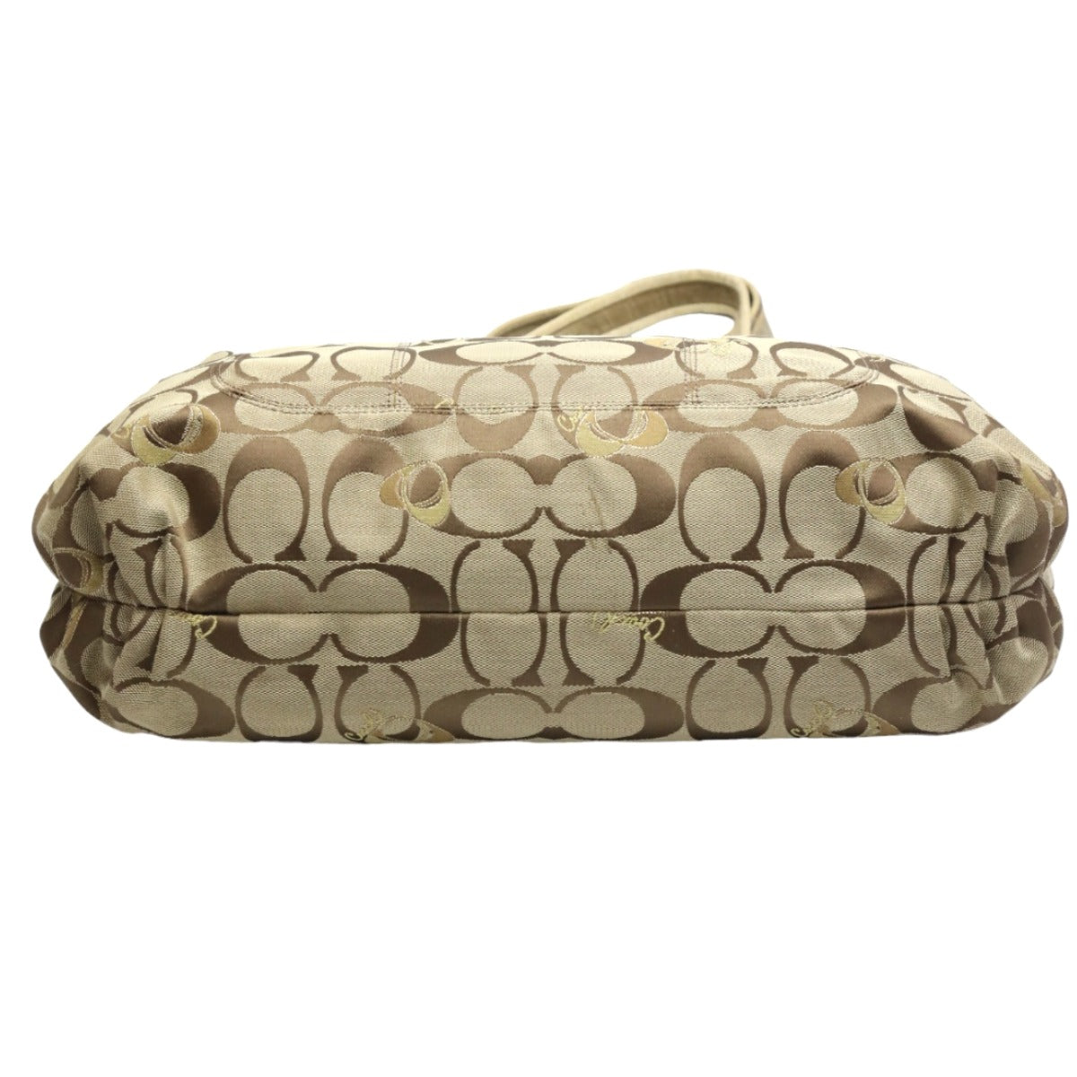 コーチ COACH トートバッグ
ポピー グラム シグネチャー レザー F18711 カーキ×ゴールド 【SS】
【中古】
