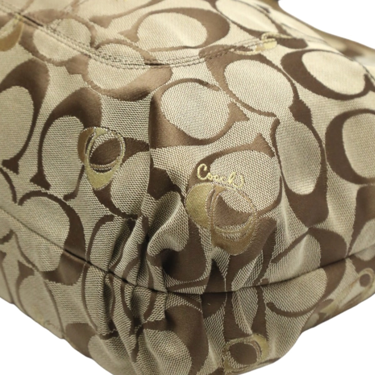 コーチ COACH トートバッグ
ポピー グラム シグネチャー レザー F18711 カーキ×ゴールド 【SS】
【中古】