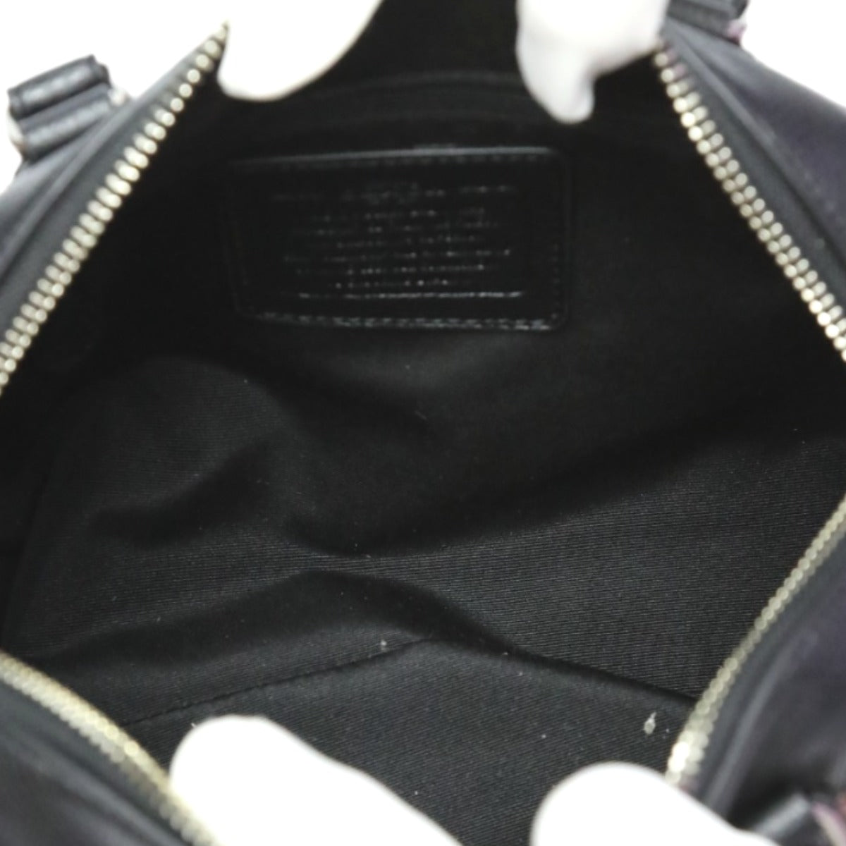 コーチ COACH ハンドバッグ
2WAYショルダーバッグ ミニボストン 斜め掛け レザー F55465 オレンジ×ブラック 【中古】
