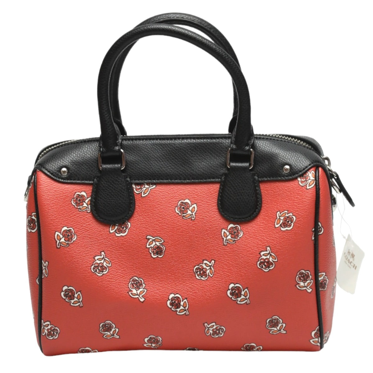コーチ COACH ハンドバッグ
2WAYショルダーバッグ ミニボストン 斜め掛け レザー F55465 オレンジ×ブラック 【中古】