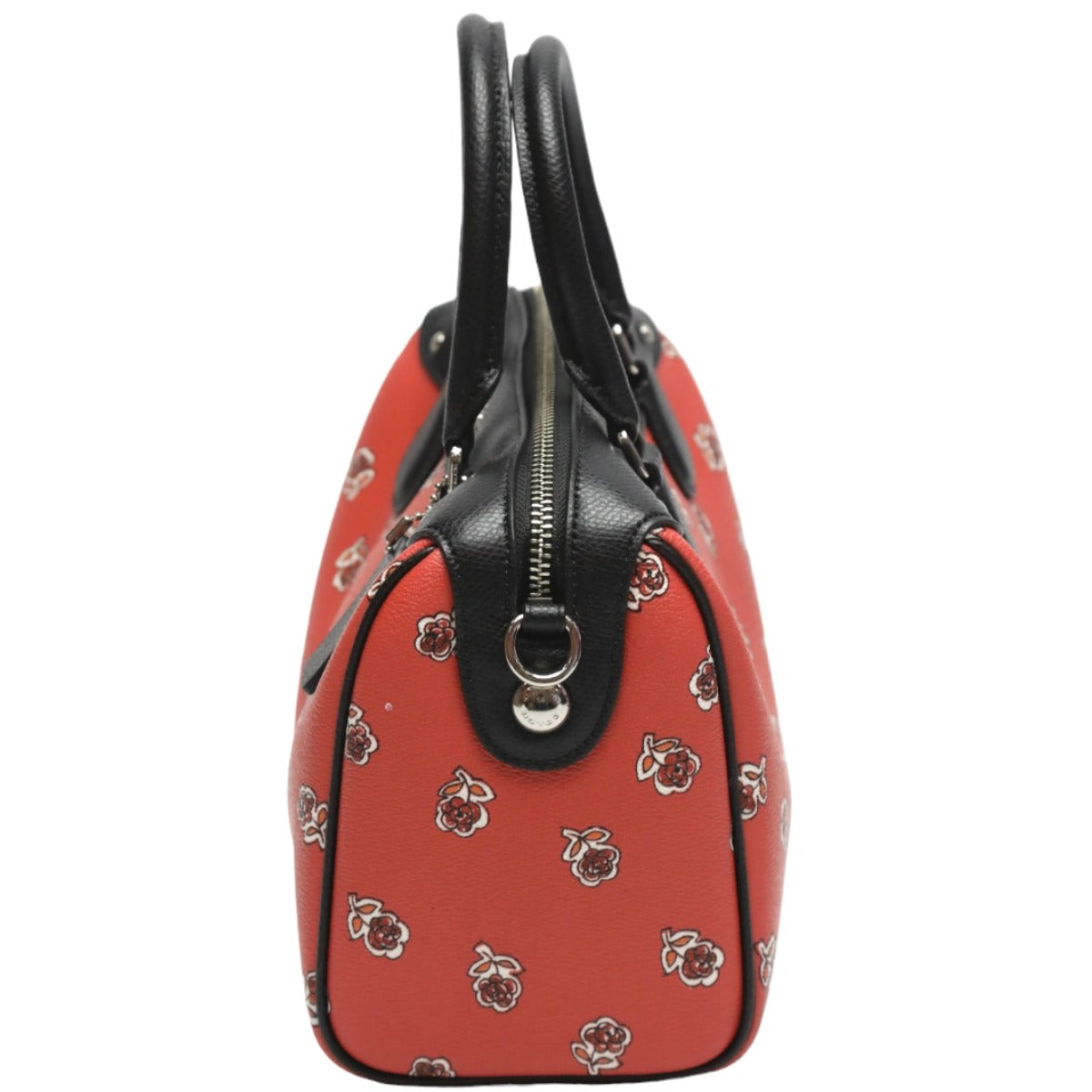 コーチ COACH ハンドバッグ
2WAYショルダーバッグ ミニボストン 斜め掛け レザー F55465 オレンジ×ブラック 【中古】