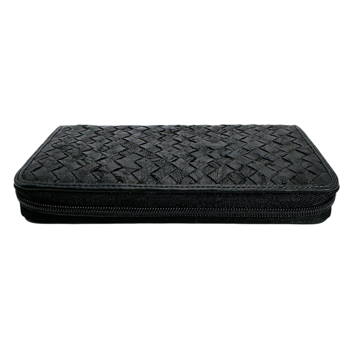 オーストリッチ ostrich 長財布
長財布 ラウンドファスナー メッシュ 0766MH ブラック 【SS】