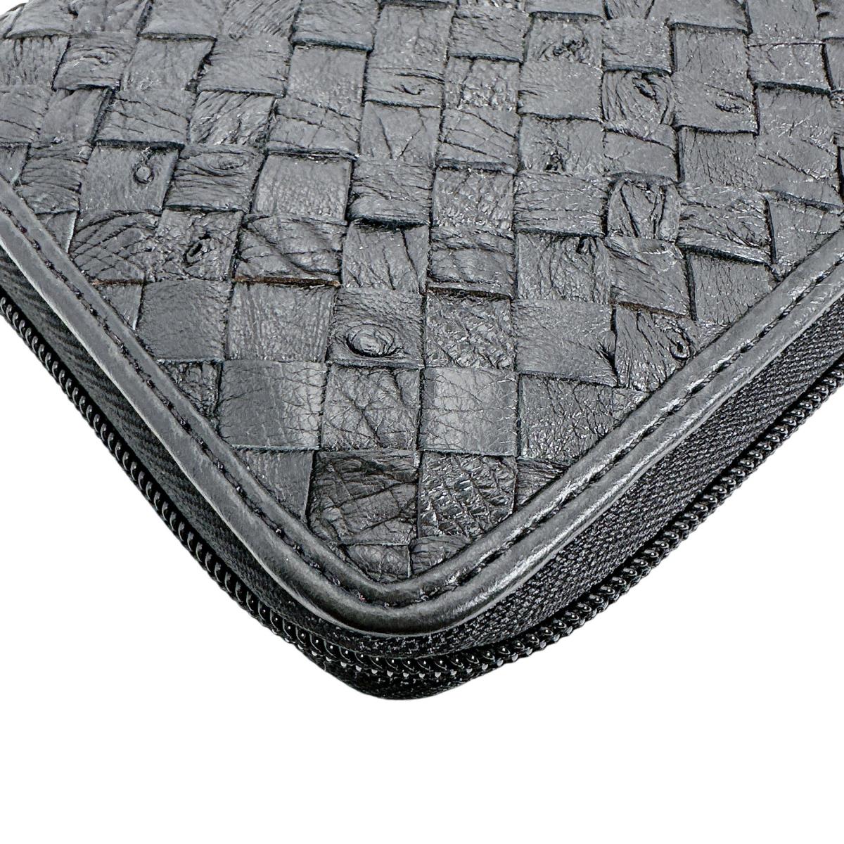 オーストリッチ ostrich 長財布
長財布 ラウンドファスナー メッシュ 0766MH ブラック 【SS】