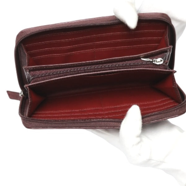 オーストリッチ ostrich 長財布
ラウンドファスナー 訳あり オーストリッチ 0766MH ワインレッド 【SS】