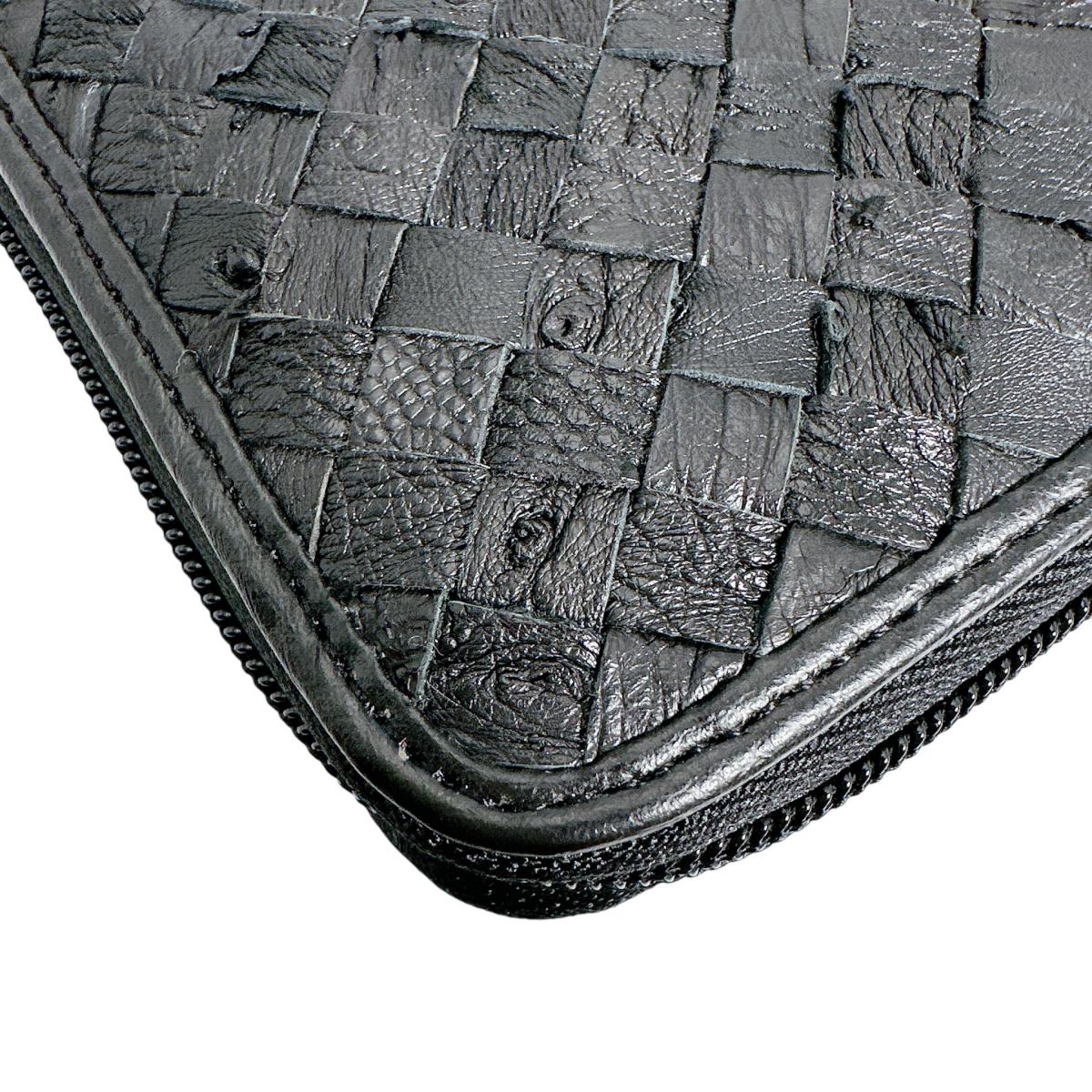オーストリッチ ostrich 長財布
メッシュ ラウンドファスナー オーストリッチ 0766MH ブラック 【SS】