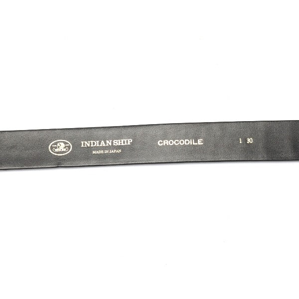 クロコダイル CROCODILE ベルト
日本製 35mm ブラック 【SS】
【中古】