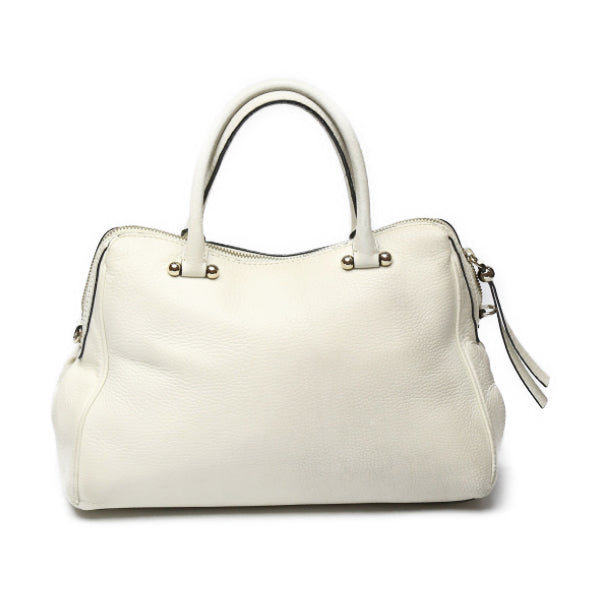 ケイトスペード Kate Spade ハンドバッグ
トートバッグ カーフ ボストンタイプ カーフ アイボリー 【SS】
【中古】